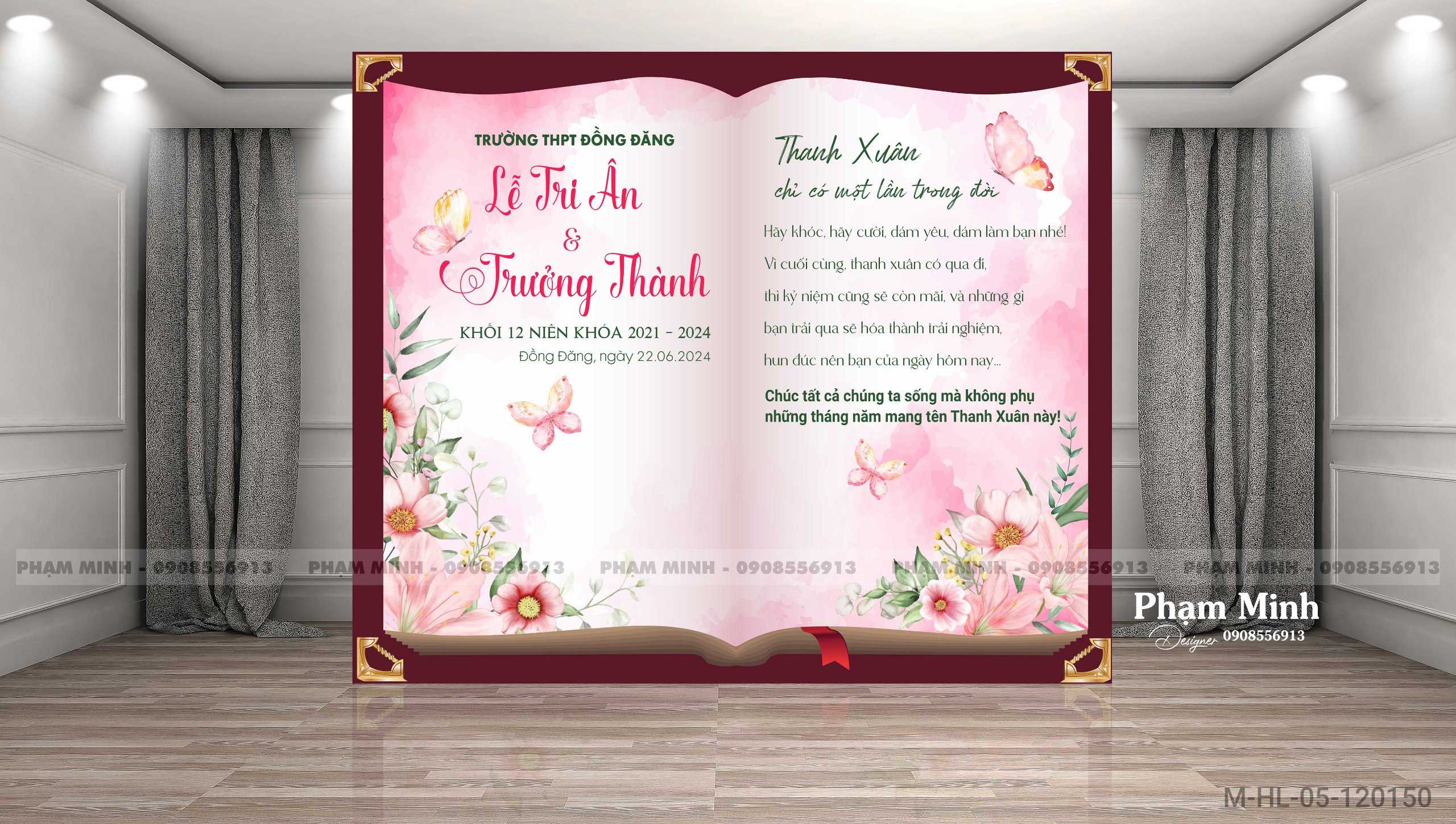 File thiết kế Background Họp lớp họp khóa kỷ niệm ngày trở về