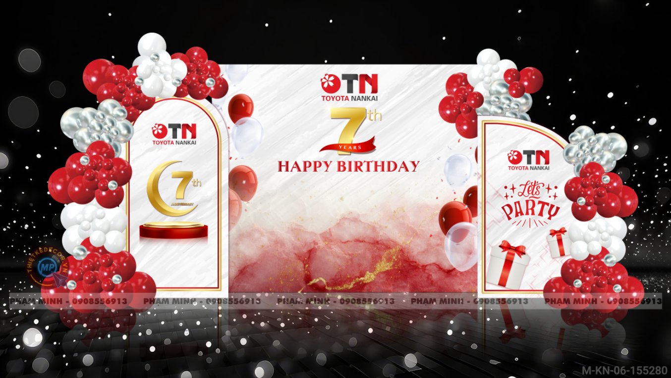 File thiết kế kỷ niệm thành lập công ty sang trọng hiện đại luxury