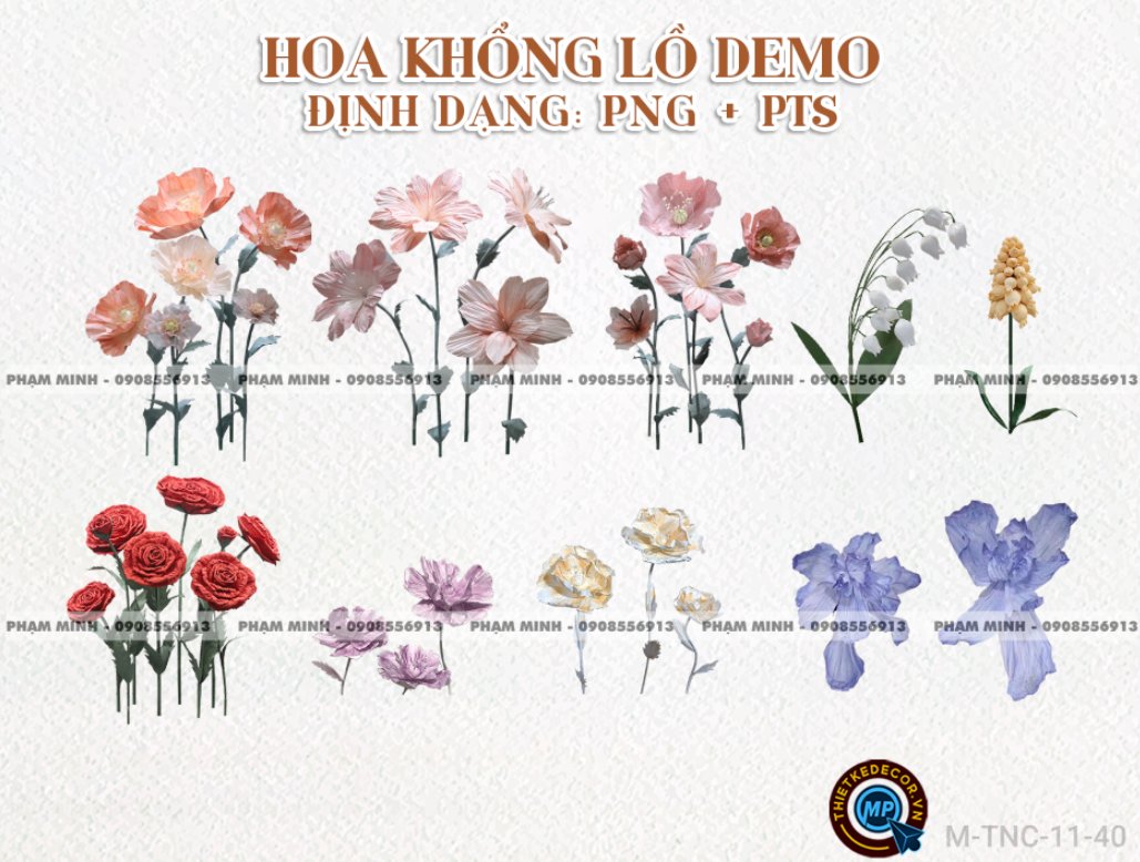 Hoa Khổng lồ demo Tiệc