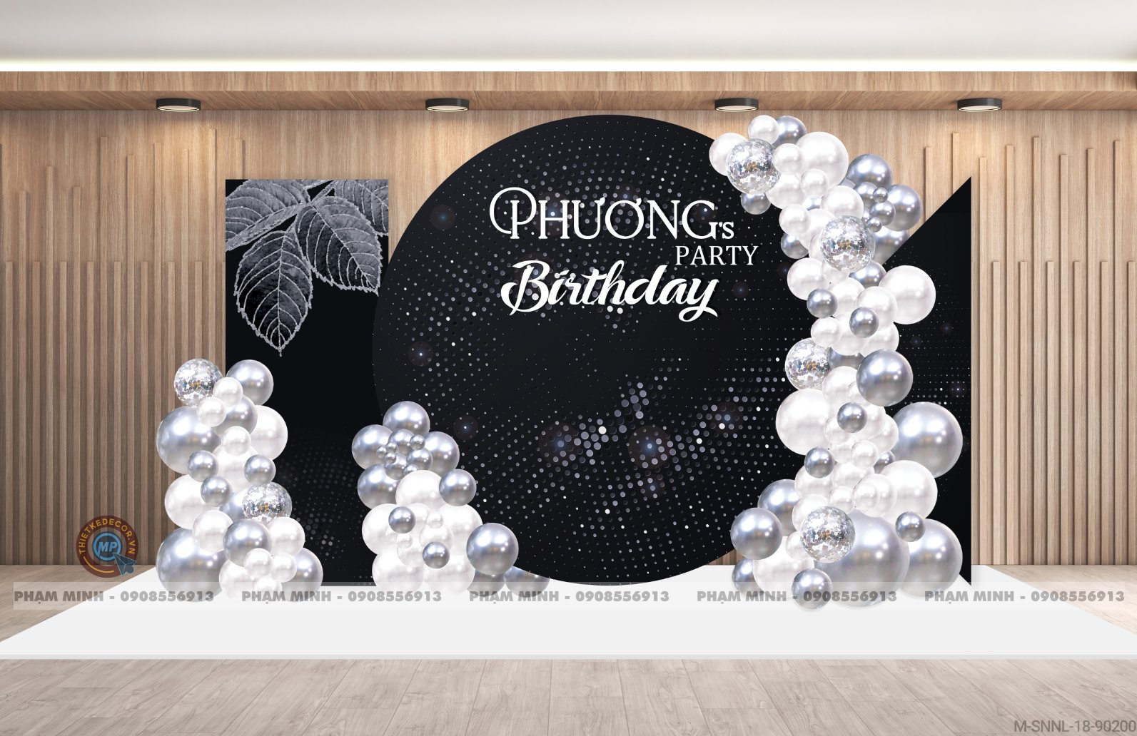 File thiết kế sinh nhật người lớn nữ sang trọng trẻ trung hot trend