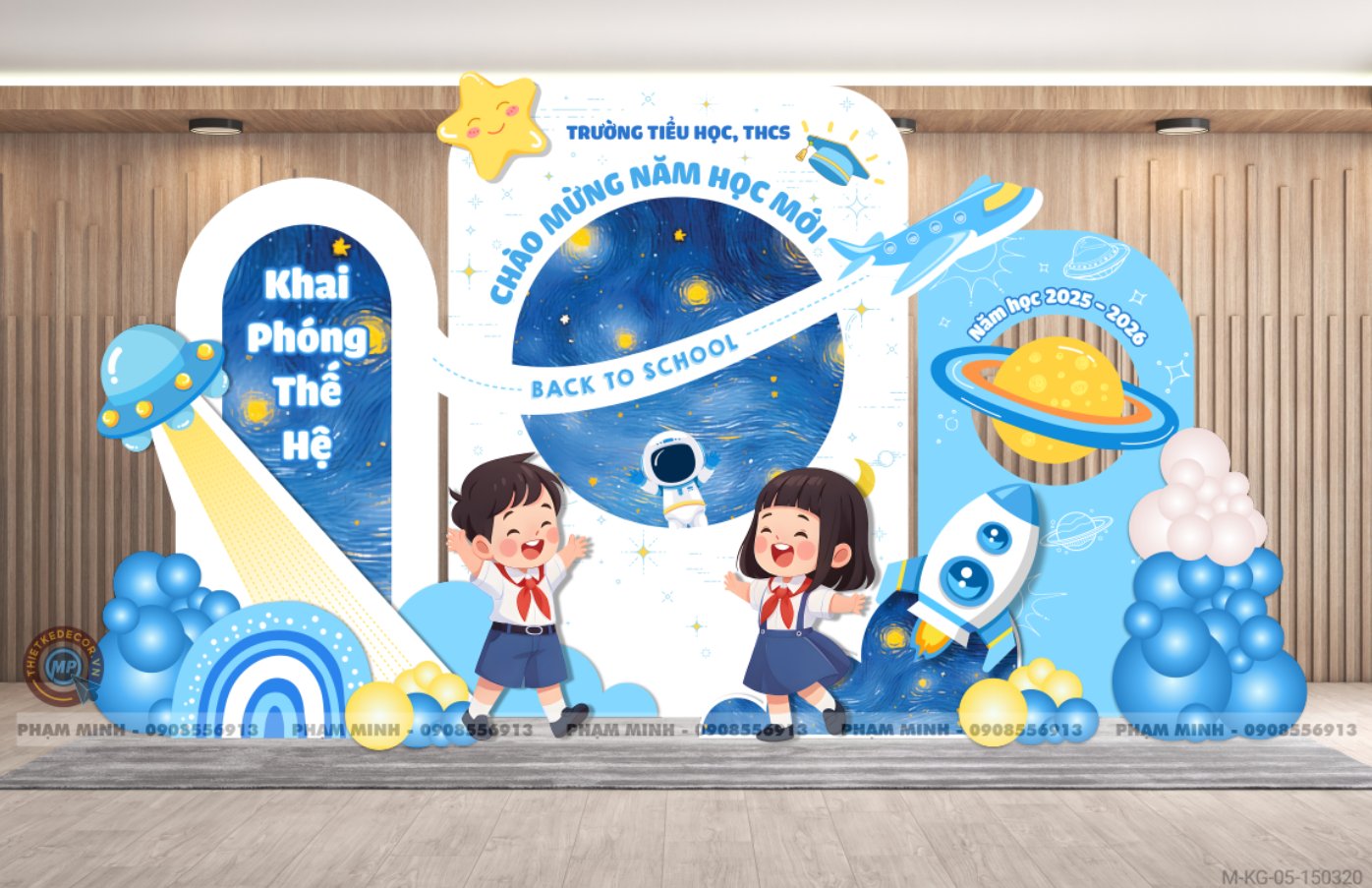 File thiết kế khai giảng chào mừng năm học mới Back to school