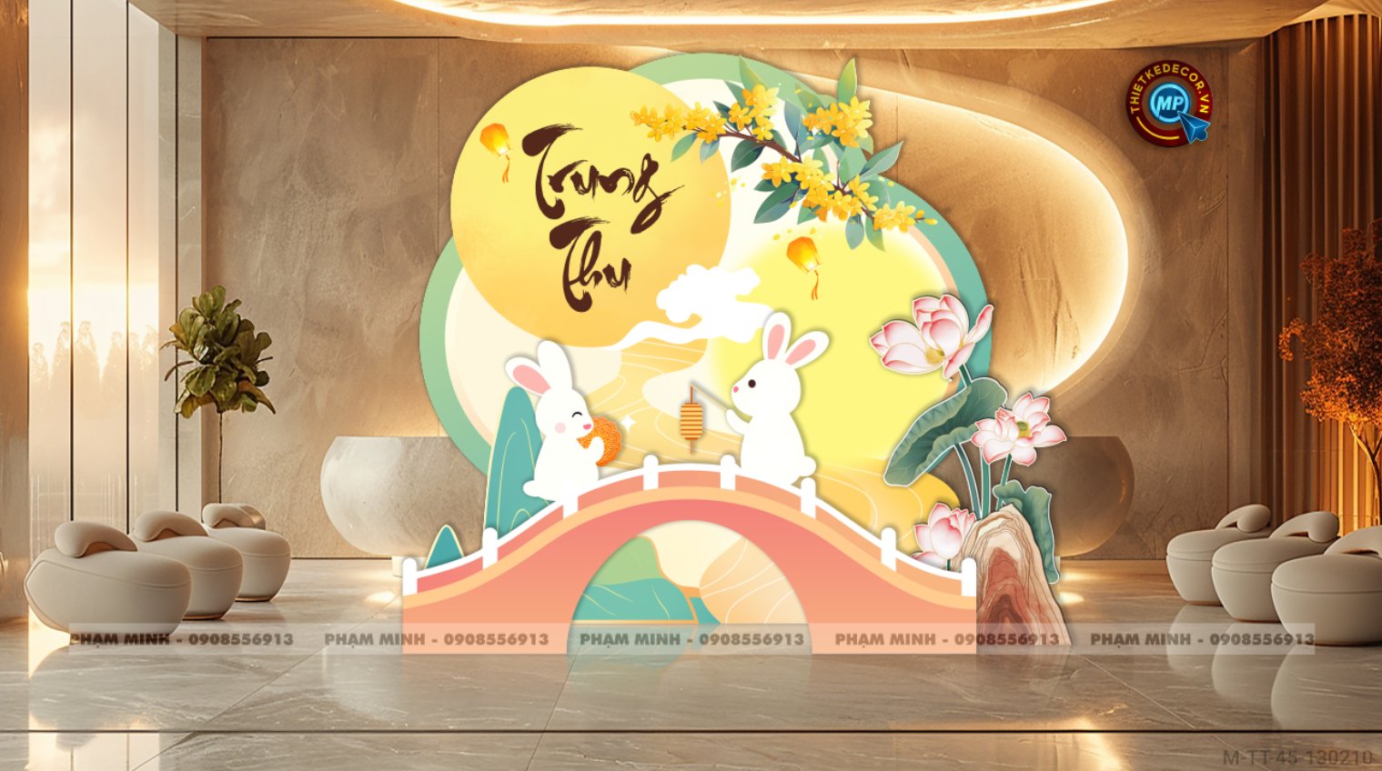 File thiết kế Trang trí Trung Thutrang trí đại sảnh Mall, Chung cư, Nhà Hàng, Khách Sạn Sang trọng