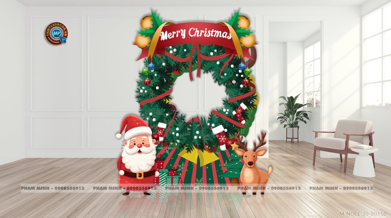 File thiết kế Khung chụp ảnh trang trí Giáng sinh Noel Merry Chrismas decor cây thông Decor cho trường học, trung tâm mua sắm, chung cư, nhà hàng, khách sạn, quán cà phê...