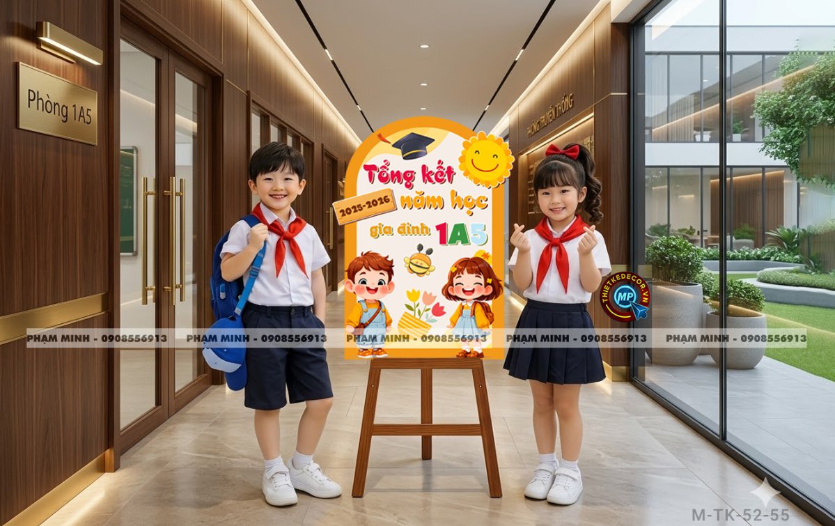 File thiết kế decor bảng tổng kết năm học trang trí lớp học lễ tổng kết năm học chào mừng ngày quốc tế thiếu nhi dễ thương đáng yêu cute
