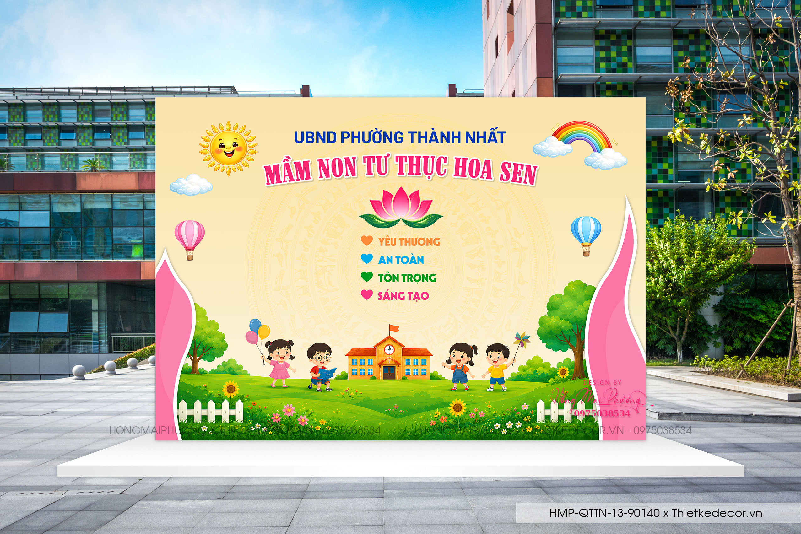 File thiết kế background trang trí lễ tổng kết năm học - quốc tế thiếu nhi trường học các cấp dễ thương đáng yêu sang trọng