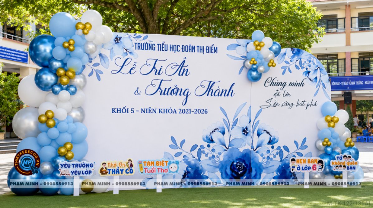 File thiết kế background kỷ yếu - lễ tri ân - Lễ trưởng thành - Tổng kết năm học - Bế giảng của học sinh lớp 9, lớp 120 tone xanh da trời