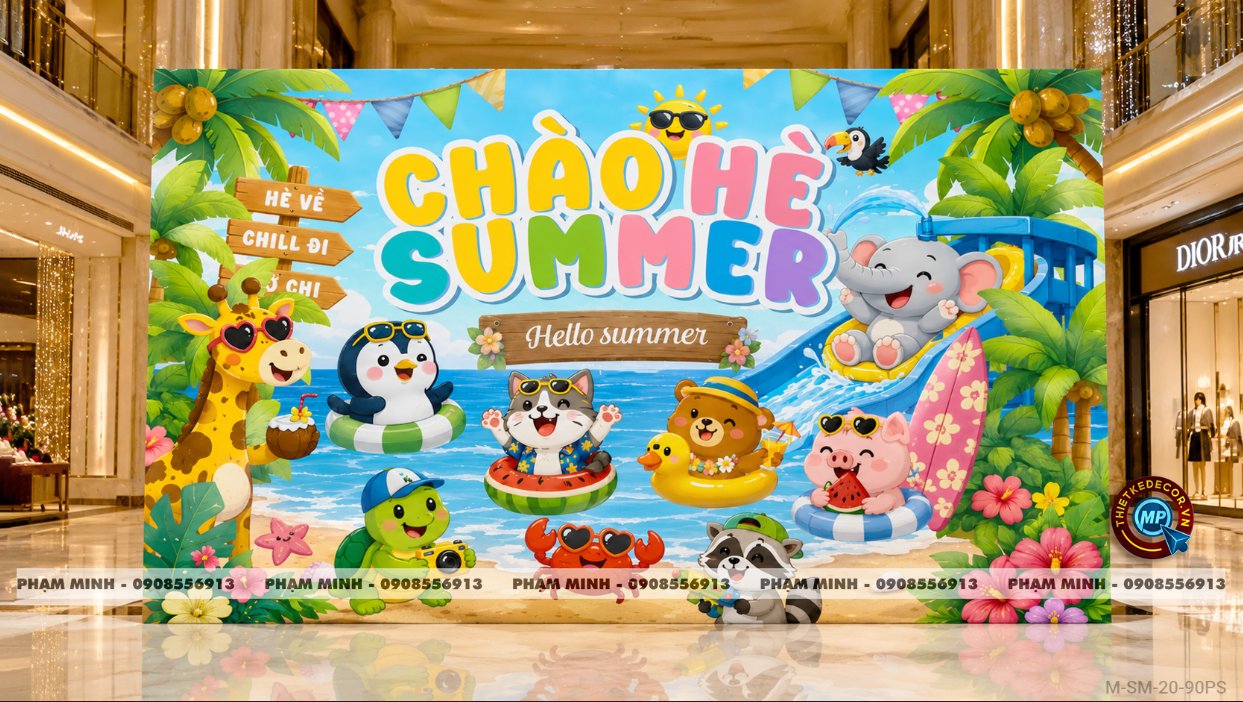 File thiết kế chào hè, trang trí background chào hè, background summer vacation, background hello summer, dã ngoại biển cho học sinh, decor chụp ảnh check in siêu thị, bãi biển
