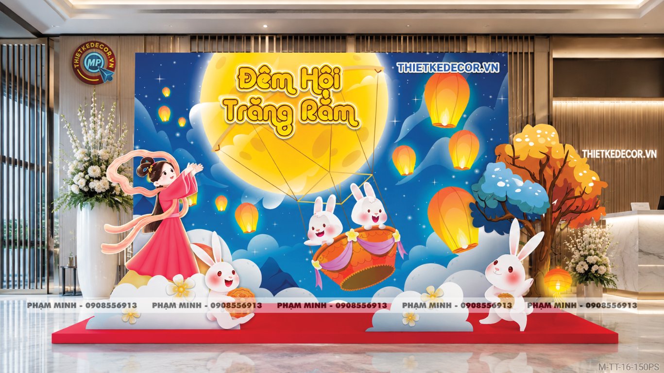 File thiết kế background Trang trí decor Trung Thu Mall, Trang trí decor Trung Thu Chung cư, Trang trí decor Trung Thu Nhà Hàng, Trang trí decor Trung Thu Khách Sạn; Trang trí decor Trung Thu ngân hàng, Trang trí decor Trung Thu trường học; quán cà phê