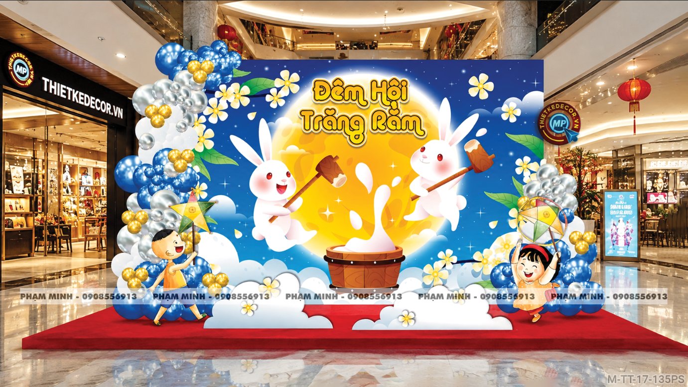 File thiết kế background Trang trí decor Trung Thu Mall, Trang trí decor Trung Thu Chung cư, Trang trí decor Trung Thu Nhà Hàng, Trang trí decor Trung Thu Khách Sạn; Trang trí decor Trung Thu ngân hàng, Trang trí decor Trung Thu trường học; quán cà phê