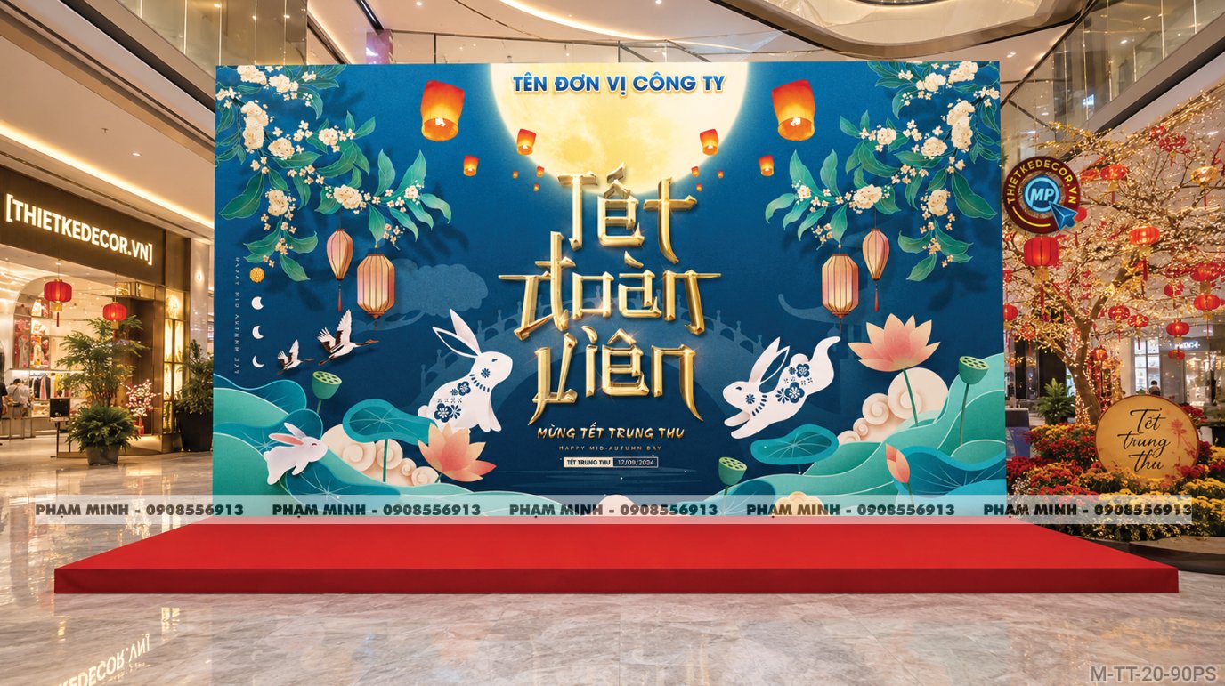 File thiết kế background Trang trí decor Trung Thu Mall, Trang trí decor Trung Thu Chung cư, Trang trí decor Trung Thu Nhà Hàng, Trang trí decor Trung Thu Khách Sạn; Trang trí decor Trung Thu ngân hàng, Trang trí decor Trung Thu trường học; quán cà phê