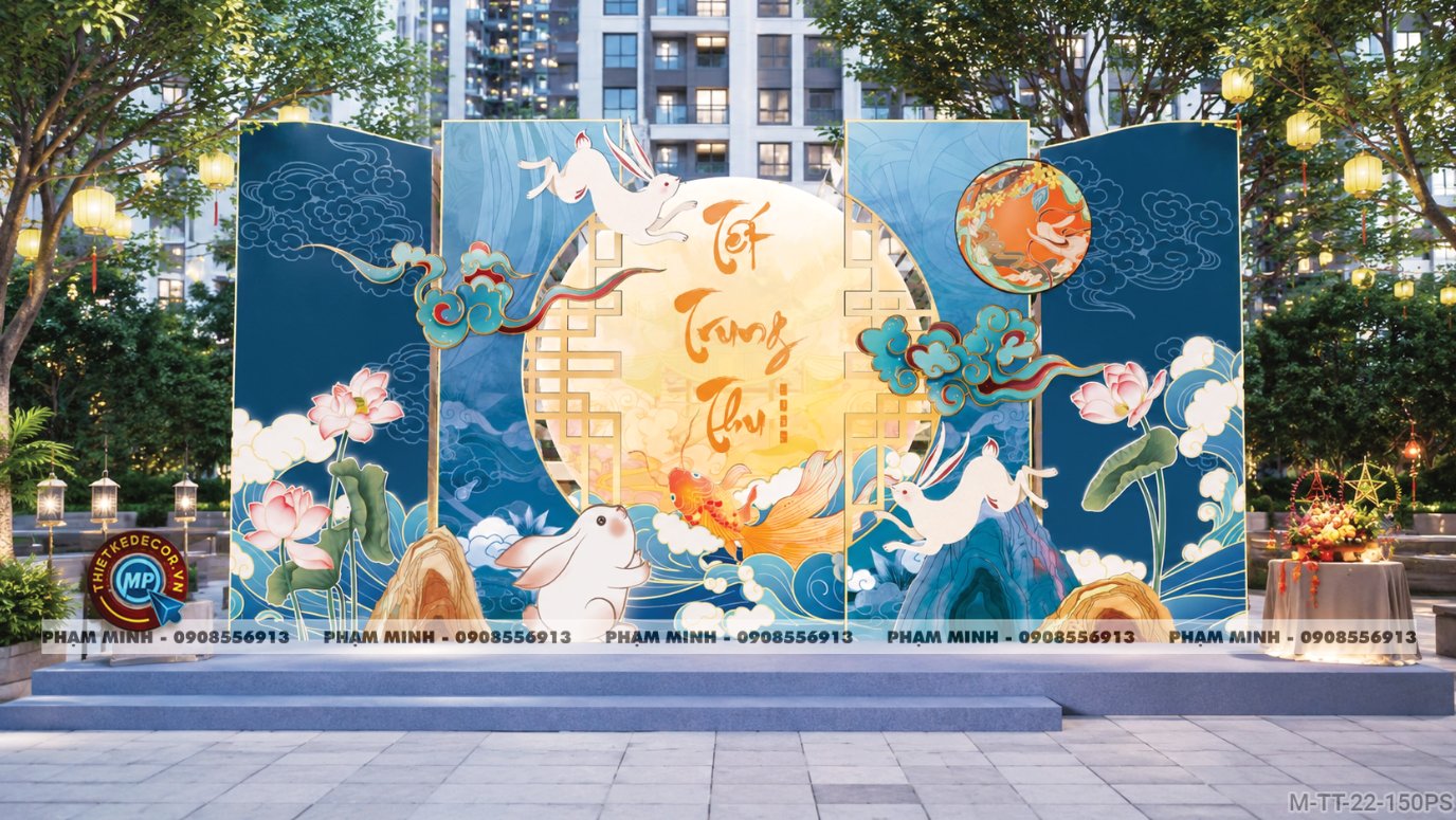 File thiết kế background Trang trí decor Trung Thu Mall, Trang trí decor Trung Thu Chung cư, Trang trí decor Trung Thu Nhà Hàng, Trang trí decor Trung Thu Khách Sạn; Trang trí decor Trung Thu ngân hàng, Trang trí decor Trung Thu trường học; quán cà phê