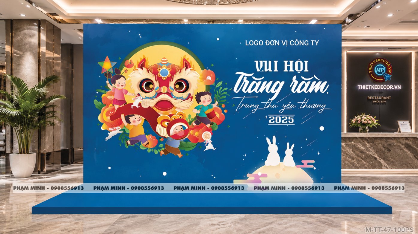 File thiết kế background Trang trí decor Trung Thu Mall, Trang trí decor Trung Thu Chung cư, Trang trí decor Trung Thu Nhà Hàng, Trang trí decor Trung Thu Khách Sạn; Trang trí decor Trung Thu ngân hàng, Trang trí decor Trung Thu trường học; quán cà phê