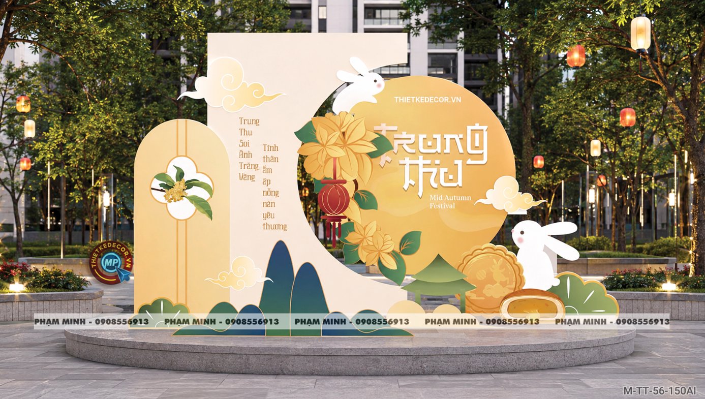 File thiết kế background Trang trí decor Trung Thu Mall, Trang trí tiểu cảnh Trung Thu Chung cư, decor tiểu cảnh Trung Thu Nhà Hàng, tiểu cảnh Trung Thu Khách Sạn; Trang trí decor Trung Thu ngân hàng, Trang trí decor Trung Thu trường học; quán cà phê