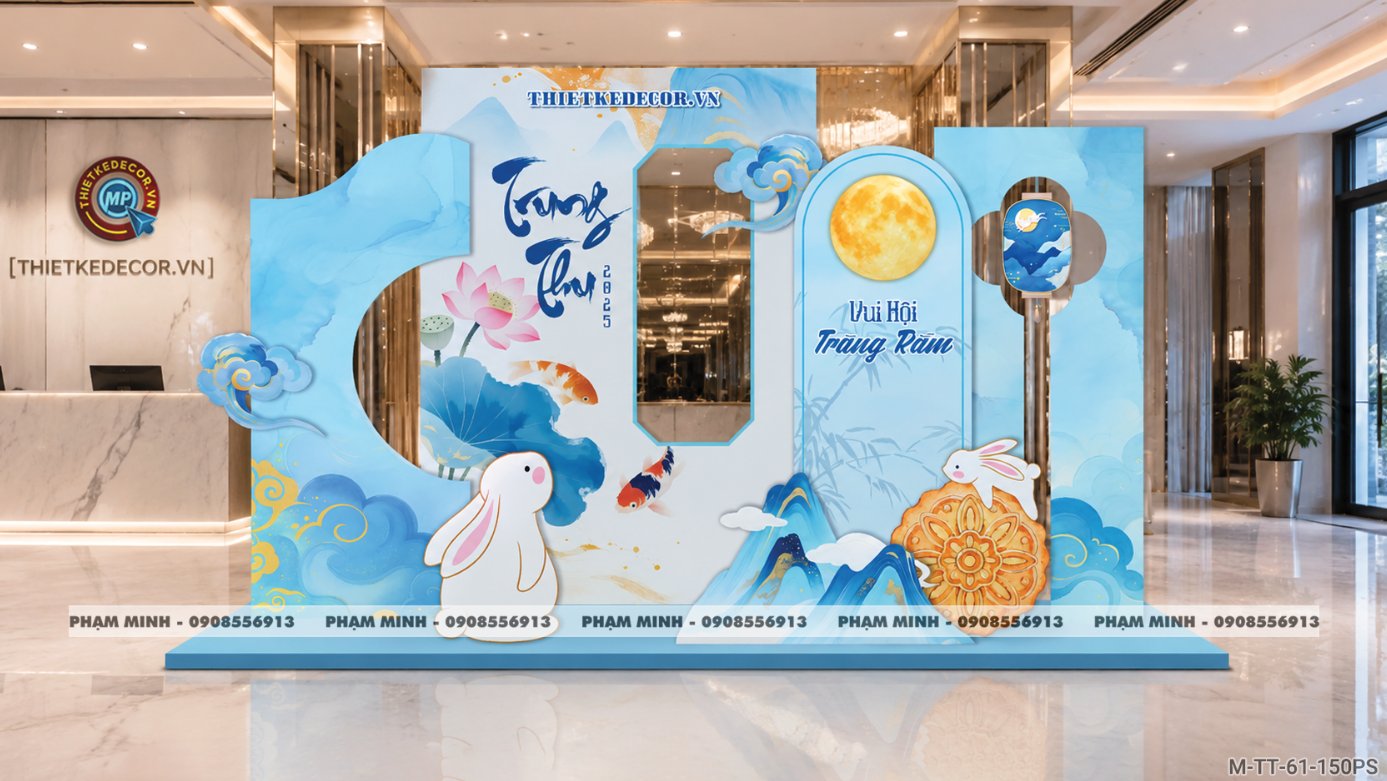 File thiết kế background Trang trí decor Trung Thu Mall, Trang trí tiểu cảnh Trung Thu Chung cư, decor tiểu cảnh Trung Thu Nhà Hàng, tiểu cảnh Trung Thu Khách Sạn; Trang trí decor Trung Thu ngân hàng, Trang trí decor Trung Thu trường học; quán cà phê