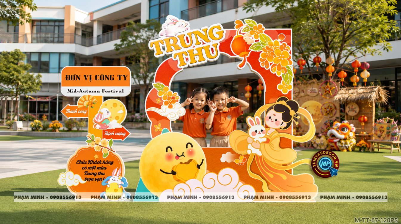 File thiết kế khung chụp ảnh Trang trí decor Trung Thu Mall, Trang trí tiểu cảnh Trung Thu Chung cư, Trang trí decor Trung Thu Nhà Hàng, khách sạn; Trang trí decor Trung Thu ngân hàng, Trang trí decor Trung Thu trường học; quán cà phê