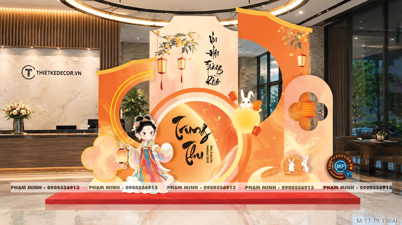 File thiết kế background Trang trí decor Trung Thu Mall, Trang trí tiểu cảnh Trung Thu Chung cư, decor tiểu cảnh Trung Thu Nhà Hàng, tiểu cảnh Trung Thu Khách Sạn; Trang trí decor Trung Thu ngân hàng, Trang trí decor Trung Thu trường học; quán cà phê