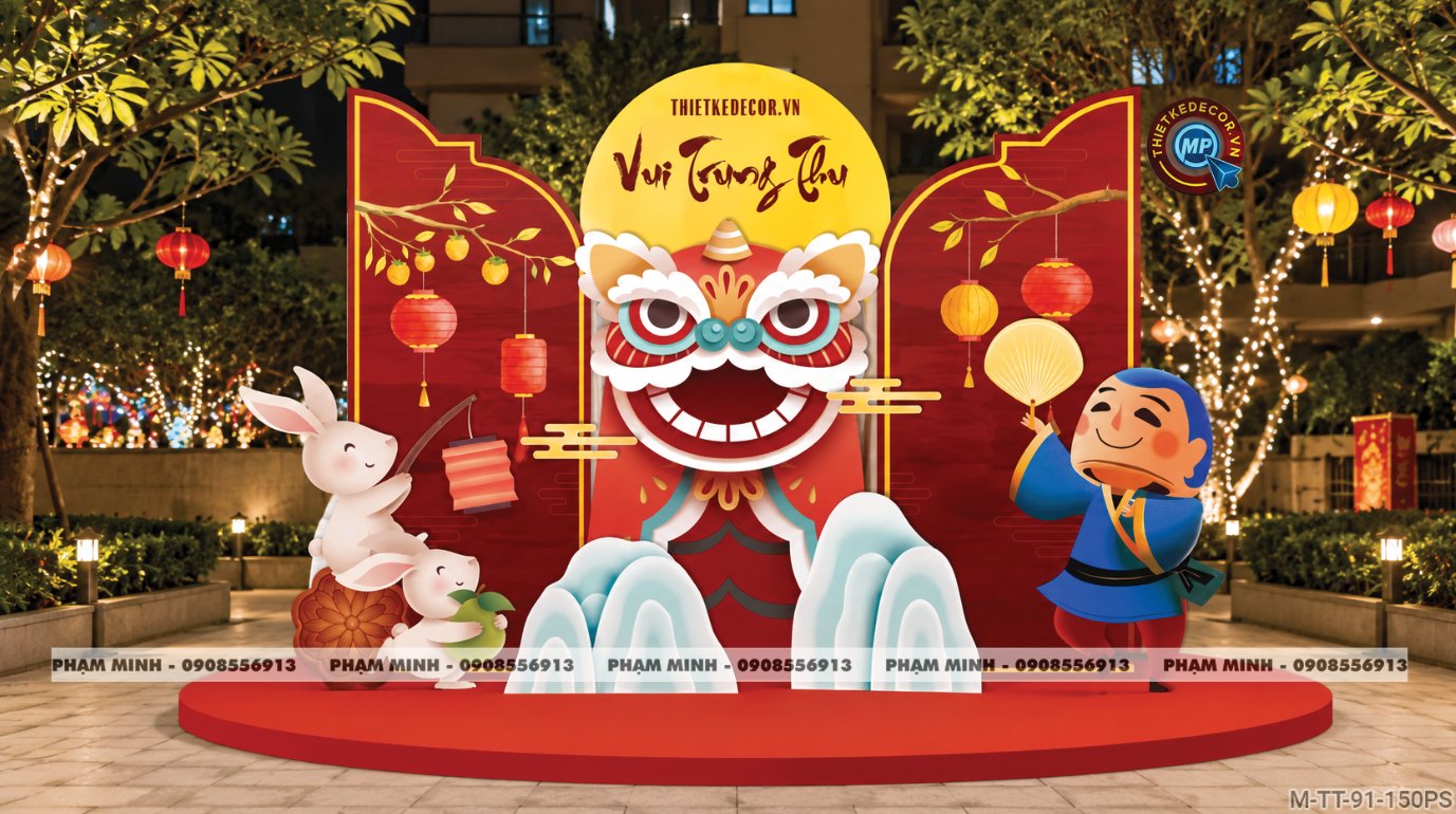 File thiết kế background Trang trí decor Trung Thu Mall, Trang trí tiểu cảnh Trung Thu Chung cư, decor tiểu cảnh Trung Thu Nhà Hàng, tiểu cảnh Trung Thu Khách Sạn; Trang trí decor Trung Thu ngân hàng, Trang trí decor Trung Thu trường học; quán cà phê