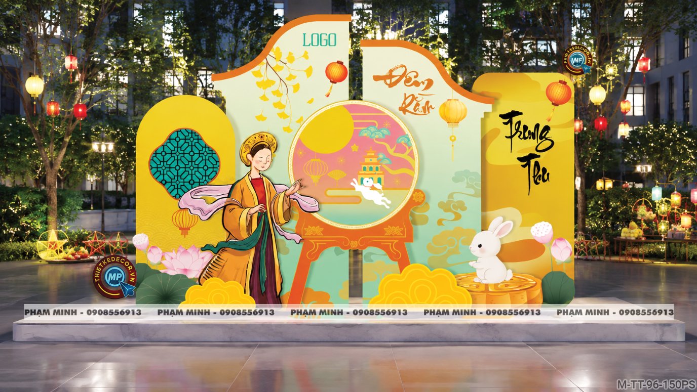 File thiết kế background Trang trí decor Trung Thu Mall, Trang trí tiểu cảnh Trung Thu Chung cư, decor tiểu cảnh Trung Thu Nhà Hàng, tiểu cảnh Trung Thu Khách Sạn; Trang trí decor Trung Thu ngân hàng, Trang trí decor Trung Thu trường học; quán cà phê