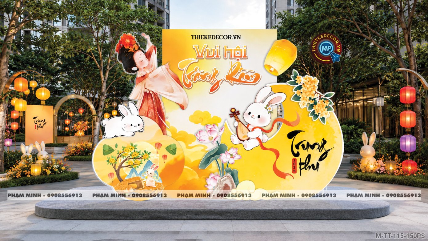 File thiết kế background Trang trí decor Trung Thu Mall, Trang trí tiểu cảnh Trung Thu Chung cư, decor tiểu cảnh Trung Thu Nhà Hàng, tiểu cảnh Trung Thu Khách Sạn; Trang trí decor Trung Thu ngân hàng, Trang trí decor Trung Thu trường học; quán cà phê