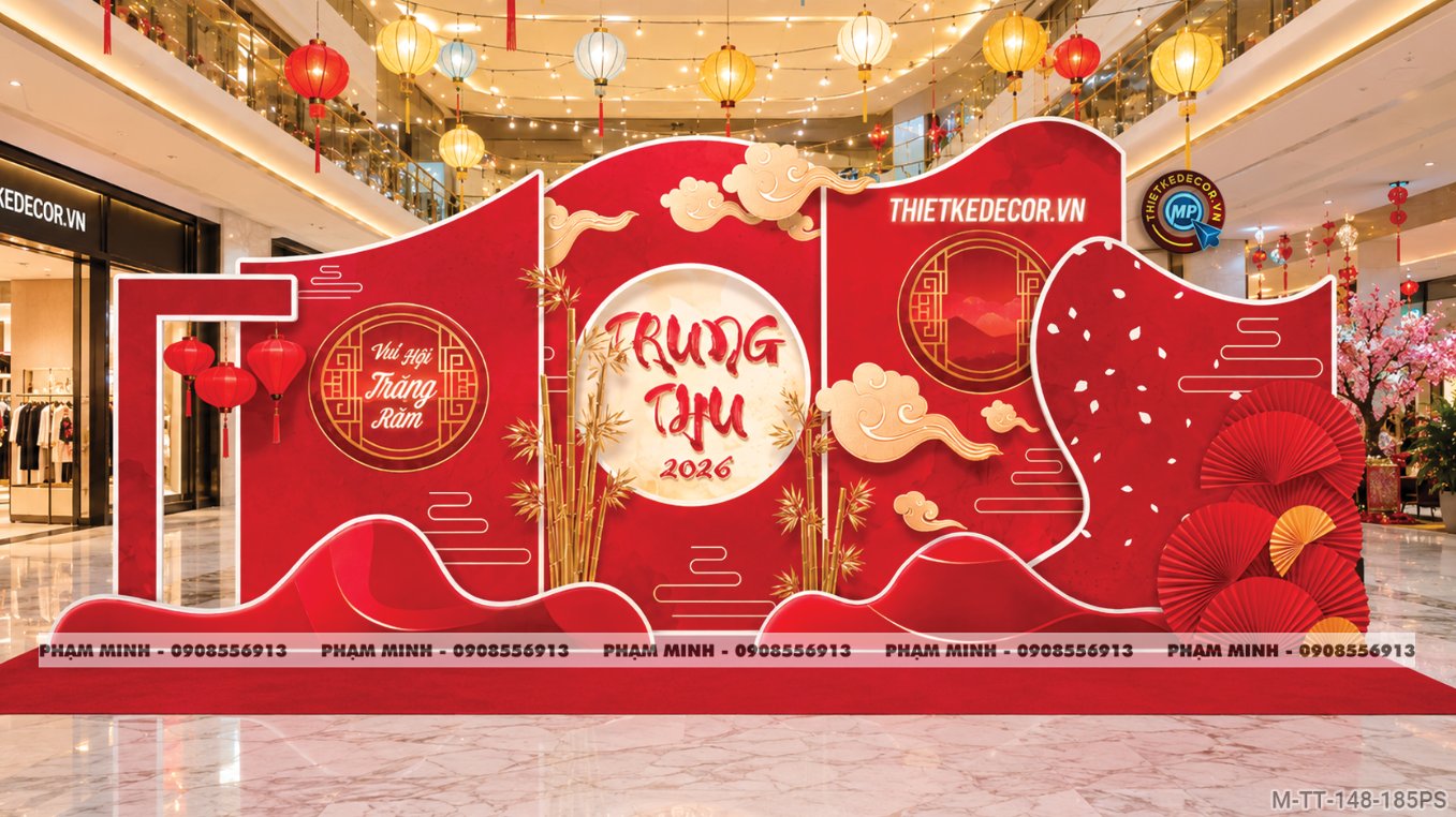 File thiết kế background Trang trí decor Trung Thu Mall, Trang trí tiểu cảnh Trung Thu Chung cư, decor tiểu cảnh Trung Thu Nhà Hàng, tiểu cảnh Trung Thu Khách Sạn; Trang trí decor Trung Thu ngân hàng, Trang trí decor Trung Thu trường học; quán cà phê