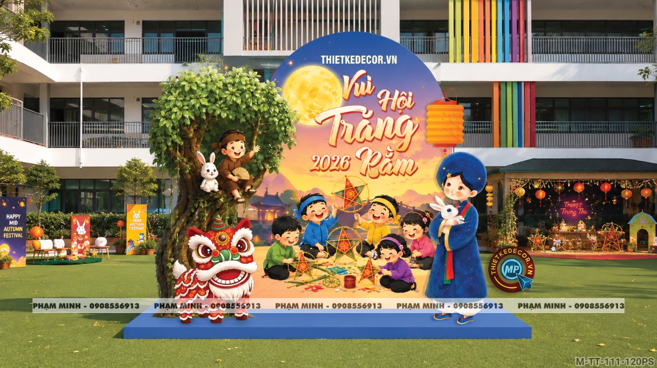 File thiết kế background Trang trí decor Trung Thu Mall, Trang trí tiểu cảnh Trung Thu Chung cư, decor tiểu cảnh Trung Thu Nhà Hàng, tiểu cảnh Trung Thu Khách Sạn; Trang trí decor Trung Thu ngân hàng, Trang trí decor Trung Thu trường học; quán cà phê