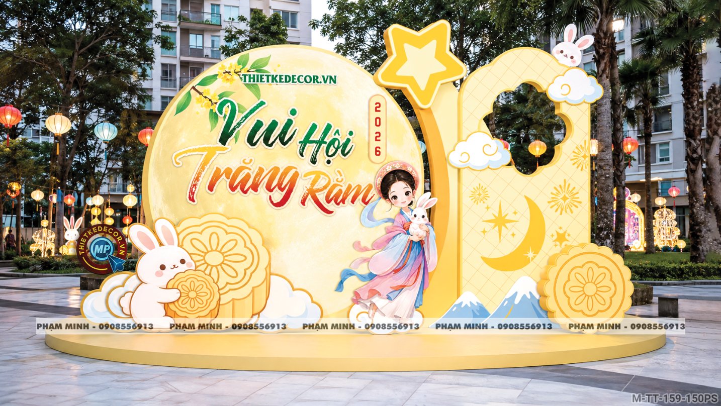 File thiết kế background Trang trí decor Trung Thu Mall, Trang trí tiểu cảnh Trung Thu Chung cư, decor tiểu cảnh Trung Thu Nhà Hàng, tiểu cảnh Trung Thu Khách Sạn; Trang trí decor Trung Thu ngân hàng, Trang trí decor Trung Thu trường học; quán cà phê