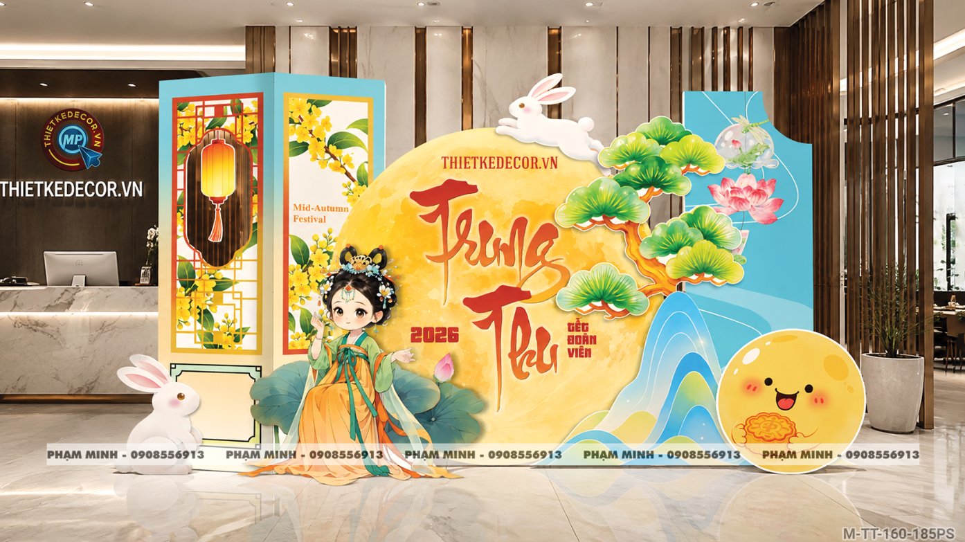 File thiết kế background Trang trí decor Trung Thu Mall, Trang trí tiểu cảnh Trung Thu Chung cư, decor tiểu cảnh Trung Thu Nhà Hàng, tiểu cảnh Trung Thu Khách Sạn; Trang trí decor Trung Thu ngân hàng, Trang trí decor Trung Thu trường học; quán cà phê