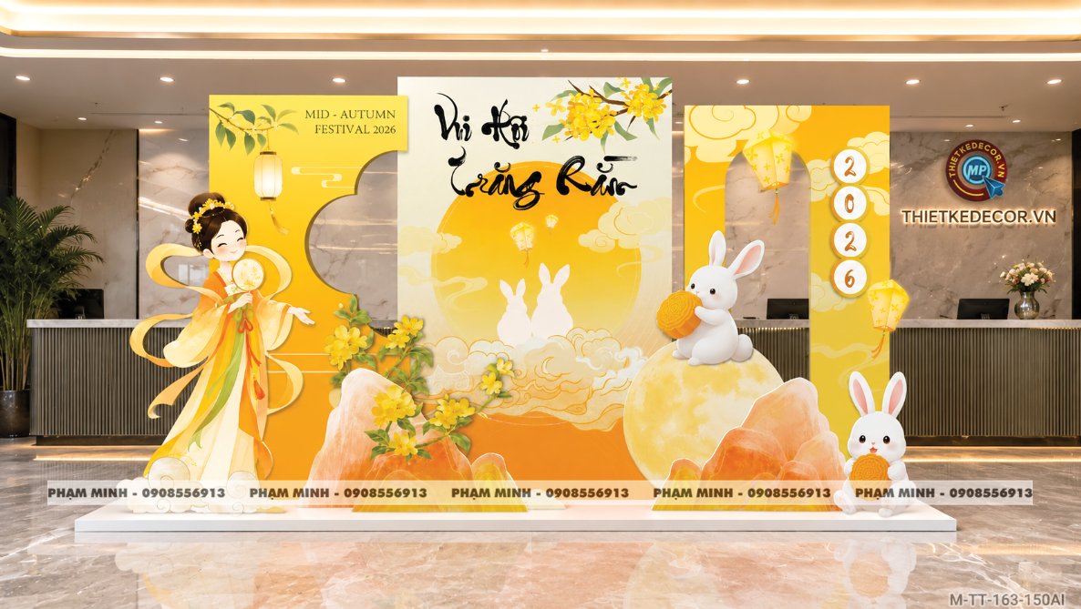 File thiết kế background Trang trí decor Trung Thu Mall, Trang trí tiểu cảnh Trung Thu Chung cư, decor tiểu cảnh Trung Thu Nhà Hàng, tiểu cảnh Trung Thu Khách Sạn; Trang trí decor Trung Thu ngân hàng, Trang trí decor Trung Thu trường học; quán cà phê