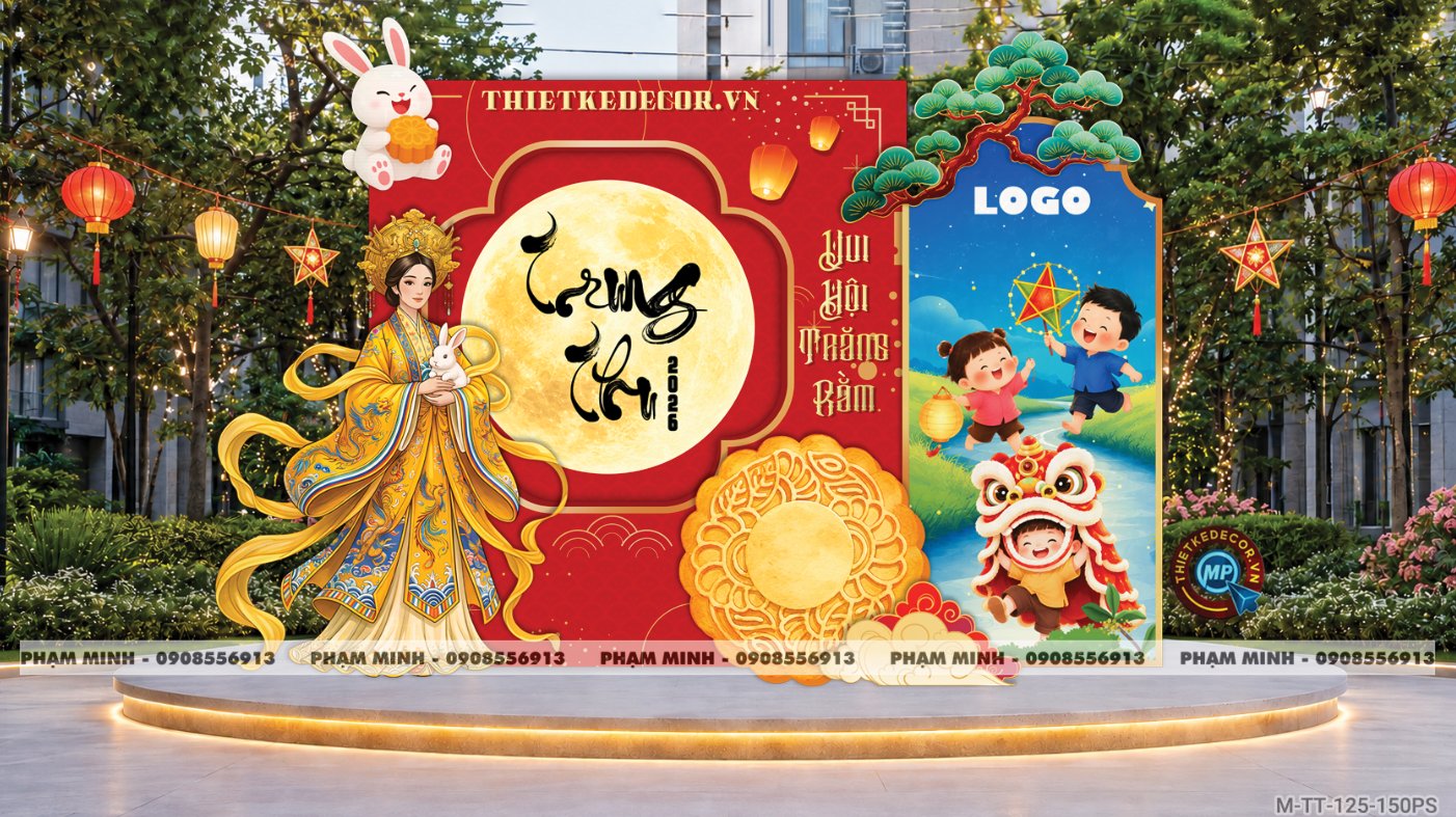 File thiết kế background Trang trí decor Trung Thu Mall, Trang trí tiểu cảnh Trung Thu Chung cư, decor tiểu cảnh Trung Thu Nhà Hàng, tiểu cảnh Trung Thu Khách Sạn; Trang trí decor Trung Thu ngân hàng, Trang trí decor Trung Thu trường học; quán cà phê