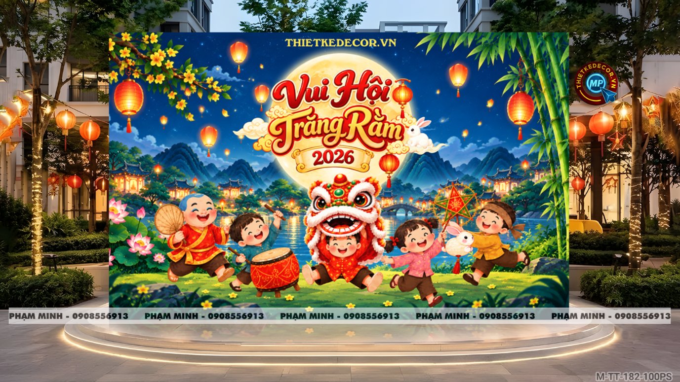 File thiết kế background Trang trí decor Trung Thu Mall, Trang trí tiểu cảnh Trung Thu Chung cư, decor tiểu cảnh Trung Thu Nhà Hàng, tiểu cảnh Trung Thu Khách Sạn; Trang trí decor Trung Thu ngân hàng, Trang trí decor Trung Thu trường học; quán cà phê